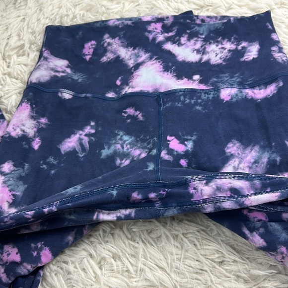 Lululemon Align High-Rise Pant 25" Circulate Tie Dye Mineral Blue Multi - Picture 2 of 6